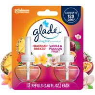 Rechargeables d'huile parfumée Glade PlugIns - Brise hawaïenne