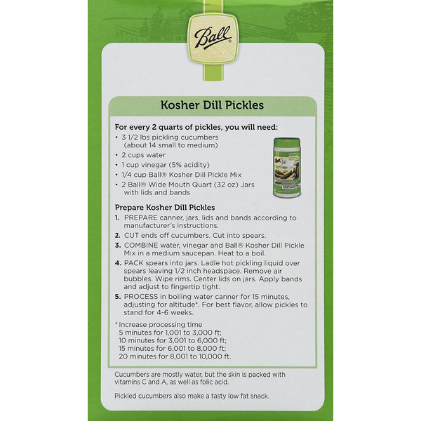 Ball Lids with Bands for Wide Mouth Jars