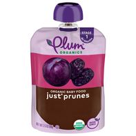 Plum Organics Solo Ciruelas Comida para Bebés