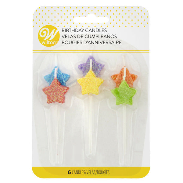 Bougies de Célébration en Étoile Wilton