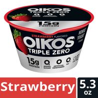 Yogur griego Oikos Triple Zero de fresa
