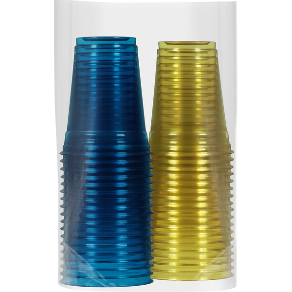 Hefty Plastic Party Tumblers - 18 Fluid Ounce
