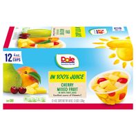 Dole Cherry Mixed Fruit in 100% Fruit Juice