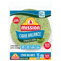 Mission Carb Balance Spinach & Herb Flour Tortilla
