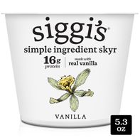 Yaourt Skyr sans matière grasse à la vanille de Siggi's