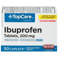 TopCare Ibuprofen Caplets, 200 mg - Pain Relief