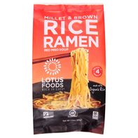 Lotus Foods Millet & Brown Red Miso Soup Rice Rame