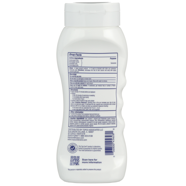Loción Solar TopCare Ultra Protección SPF 50