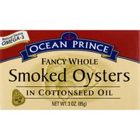 Ostras Ahumadas Ocean Prince en Aceite de Semilla de Algodón