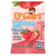 Dessert gélifié à la fraise D'Gari