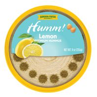 Hummus Premium Citron Garden Fresh Gourmet Humm!