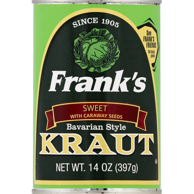 Choucroute Sucrée de Style Bavarois de Frank