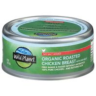 Poitrine de poulet biologique Wild Planet, sans sel ajouté