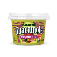 Guacamole de style restaurant Yucatan