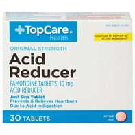 TopCare Reductor de Ácido, Fuerza Original, 10 mg