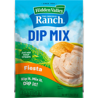 Mezcla para Dips Fiesta Ranch de Hidden Valley