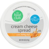 Food Club Cream Cheese Spread with Honey Nut