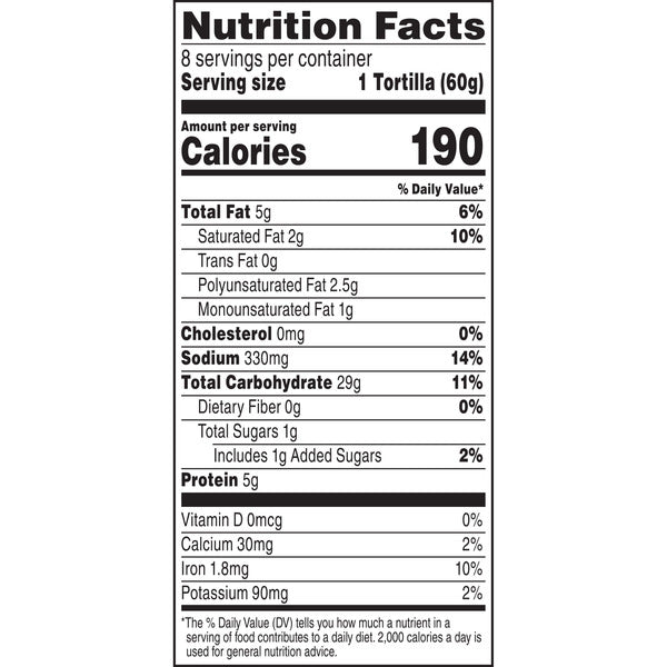 Tortillas de Estilo Burrito de Harina Chi-Chi's