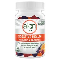 Gummies prébiotiques et probiotiques Align, saveur fruitée