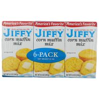 Mélange à muffins de maïs Jiffy® - 6 paquets