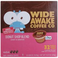 Café de Mezcla Donut Shop Tostado Medio Wide Awake