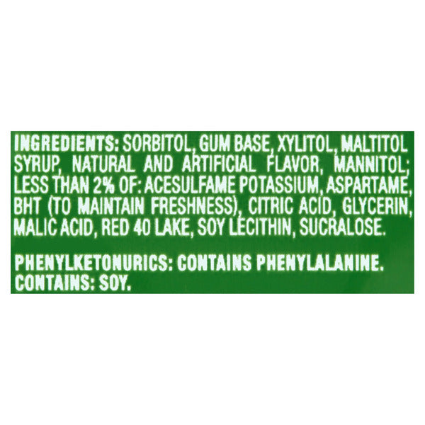 Trident Watermelon Twist Chewing Gum Sans Sucre