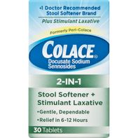 Colace 2-IN-1 Émollient et Laxatif