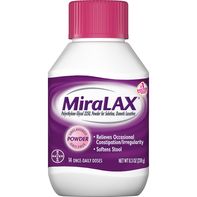 Poudre de laxatif MiraLAX - Solution osmotique sans saveur