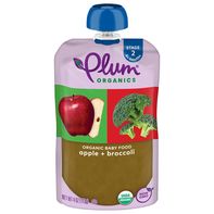 Plum Organics Brócoli y Manzana Comida para Bebés Etapa 2