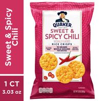 Quaker Rice Crisps, Sweet & Spicy Chili