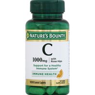 Nature's Bounty Vitamin C with Rose Hips, 1000 mg