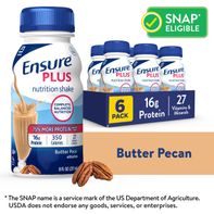 Batido de Nutrición Ensure Plus - Sabor Nueces de Mantequilla