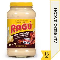 Sauce Alfredo Ragu au goût de bacon