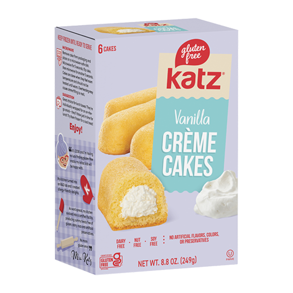 Katz Creme Cakes - Vainilla