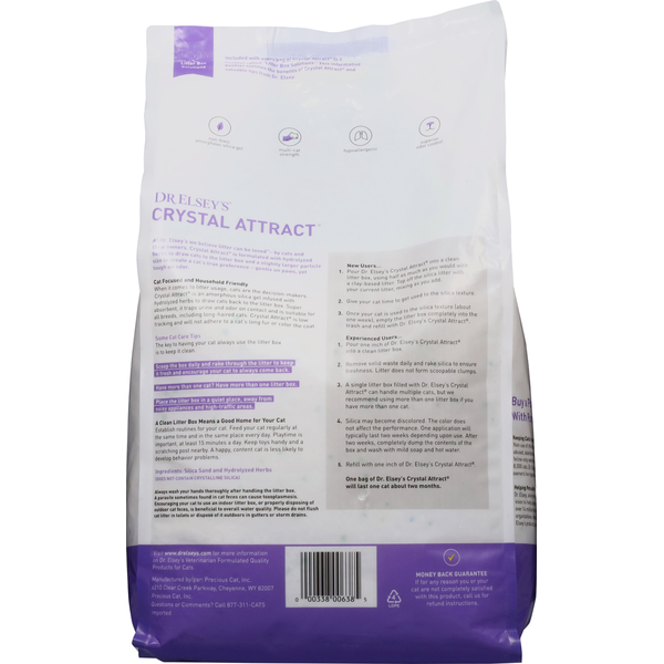 Arena de Gato Cristal de Dr. Elsey con Atracción para Gatos