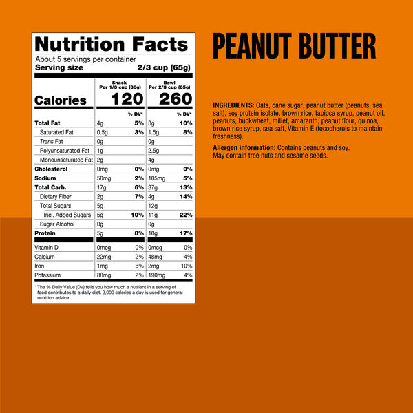 KIND Healthy Grains Clusters Peanut Butter