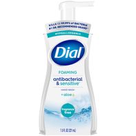 Dial Antibacterial Foaming Hand Soap, Fragrance Free