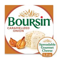Boursin Spreadable Gourmet Caramelized Onion & Herb