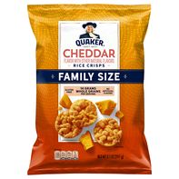 Quaker Rice Crisps, Cheddar, Tamaño Familiar