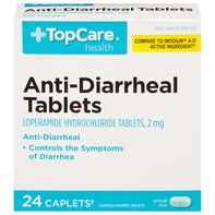 TopCare Caplets Anti-Diarrhéiques, 2 mg - Soutien Digestif