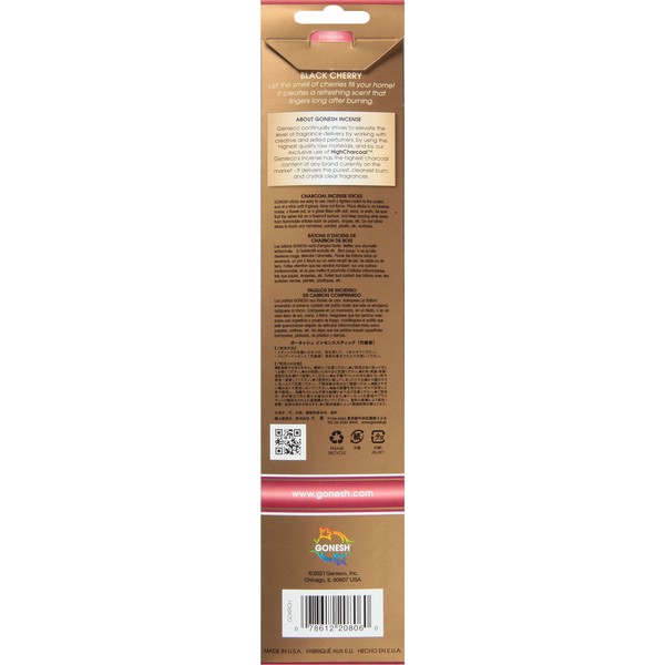 GONESH Brume d'Air Incense Extra Riche - Cerise Noire