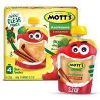 Pochettes de compote de pommes Mott's, Cannelle