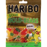 HARIBO Sour Gummi Candy - A Tangy Treat