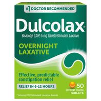 Dulcolax Laxatif de Nuit, 5 mg, Enrobé de Confort