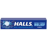 Supresor de Tos Halls Relief Mentho-Lyptus