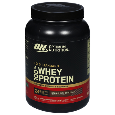 Proteína de Suero Optimum Nutrition - 24g de Proteína, 5.5g de BCAAs