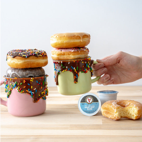 Cápsulas de café de tueste medio Victor Allen's Donut Shop Blend