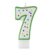 Wilton 7 Birthday Candle
