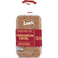 Lewis Bake Shop Cinnamon Swirl Bread