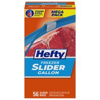 Sacs de congélation à glissière Hefty de gallon